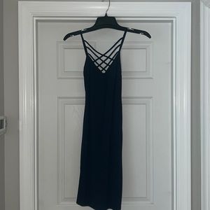 Dark blue / navy body con dress!